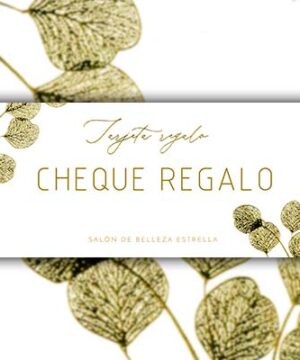 Cheque Regala Belleza 65
