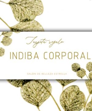Indiba Corporal. Tarjeta Regala Belleza 100